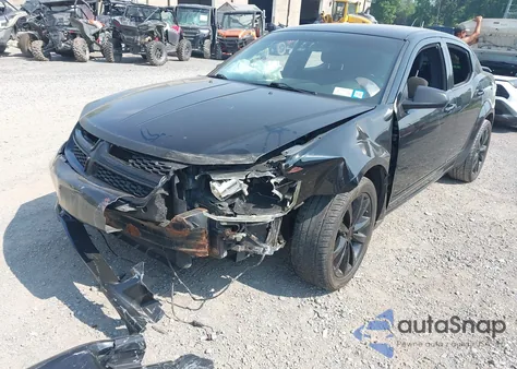 2013 Dodge Avenger Se V6 from USA, damaged, VIN 1C3CDZAG7DN748727